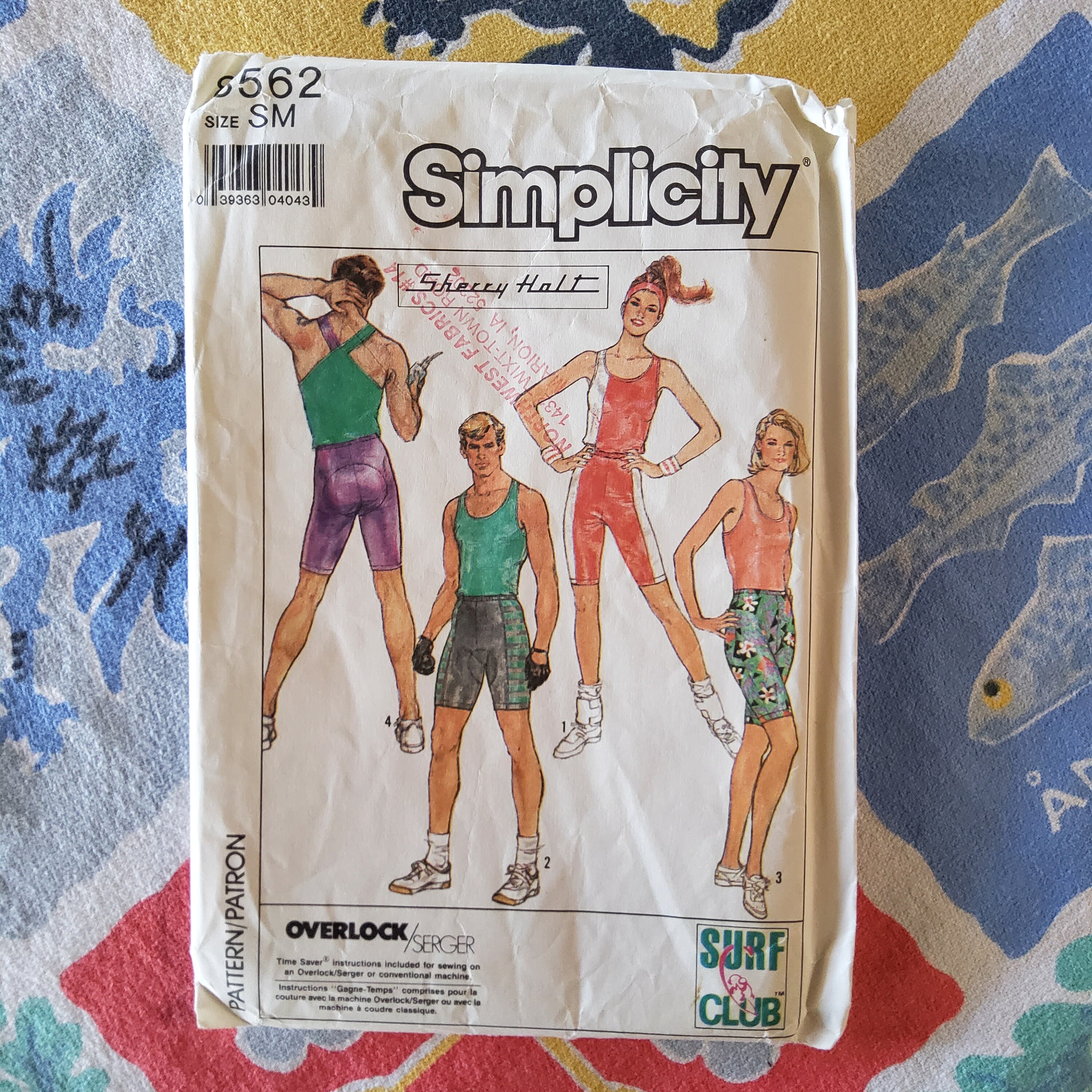 Simplicity 8562 Cut Complete Vintage 80s Sewing Pattern