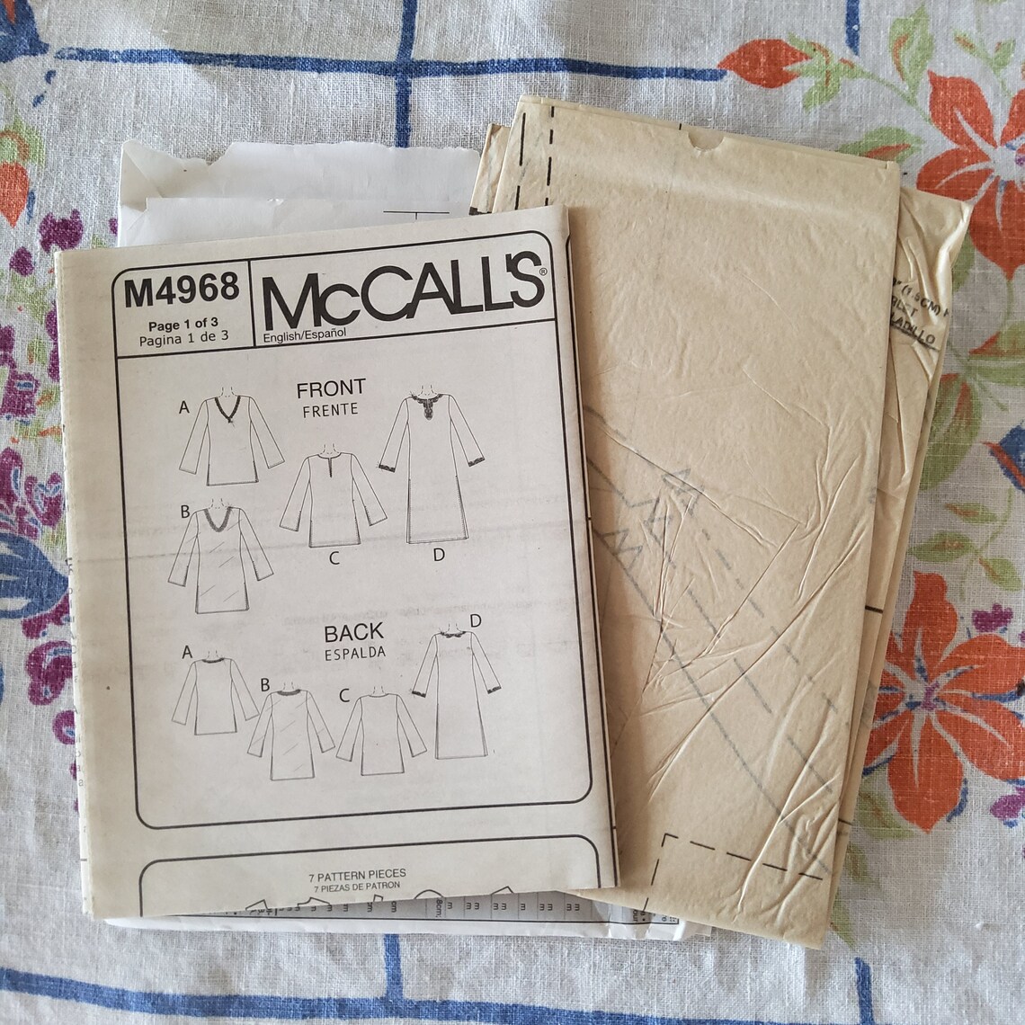 Mccalls 4968 Complete Uncut Factory Folds Sewing Pattern - Etsy