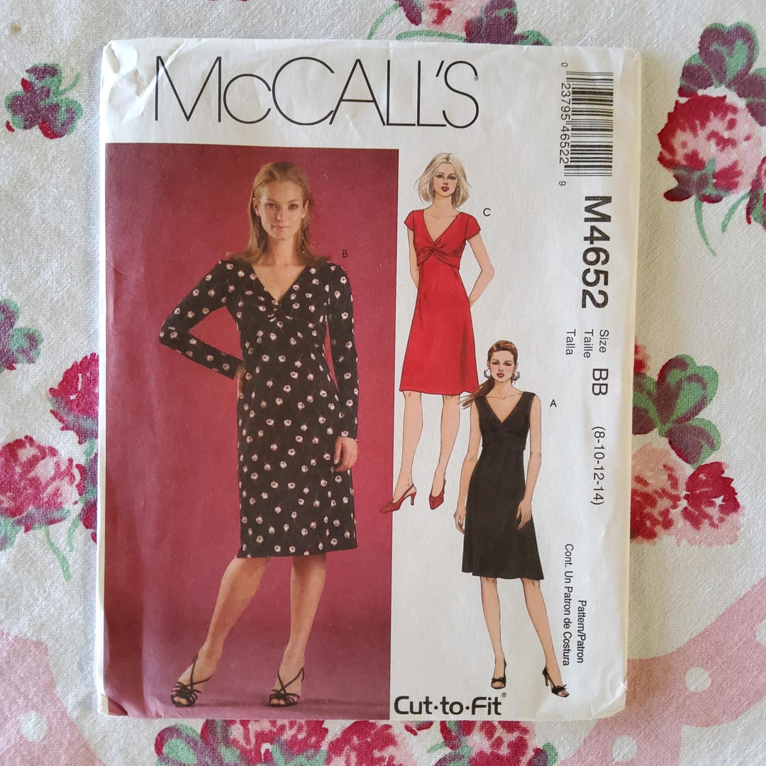 Mccalls 4652 Complete Uncut Factory Folds Vintage 2004 Sewing Pattern ...