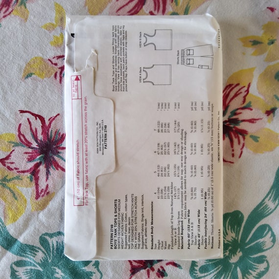 Kwik Sew 2749 Complete Uncut Factory Folds Vintage 90s Sewing