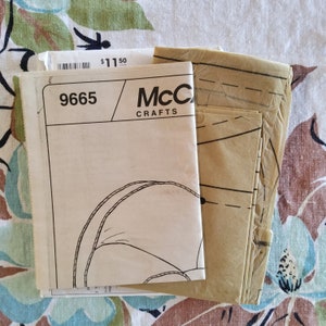 Mccalls Home Decorating 9665 Complete Uncut Factory Folds Vintage 90s ...