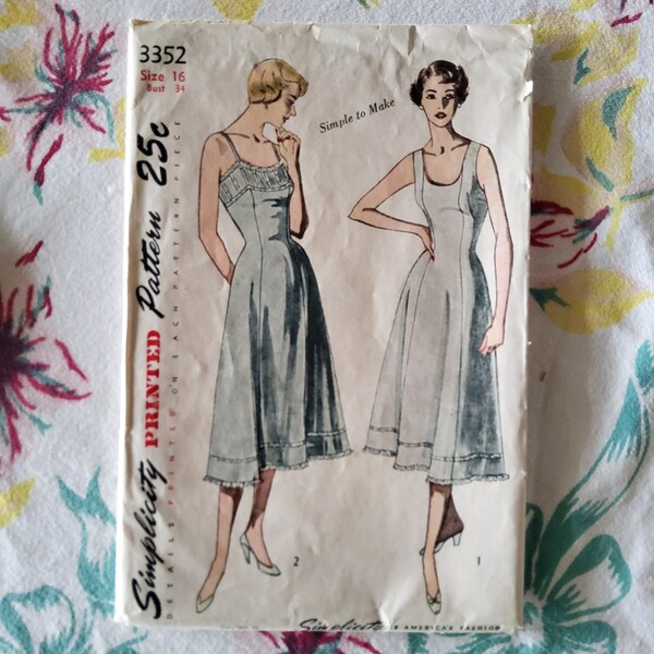 Slip Dress Sewing Pattern Etsy
