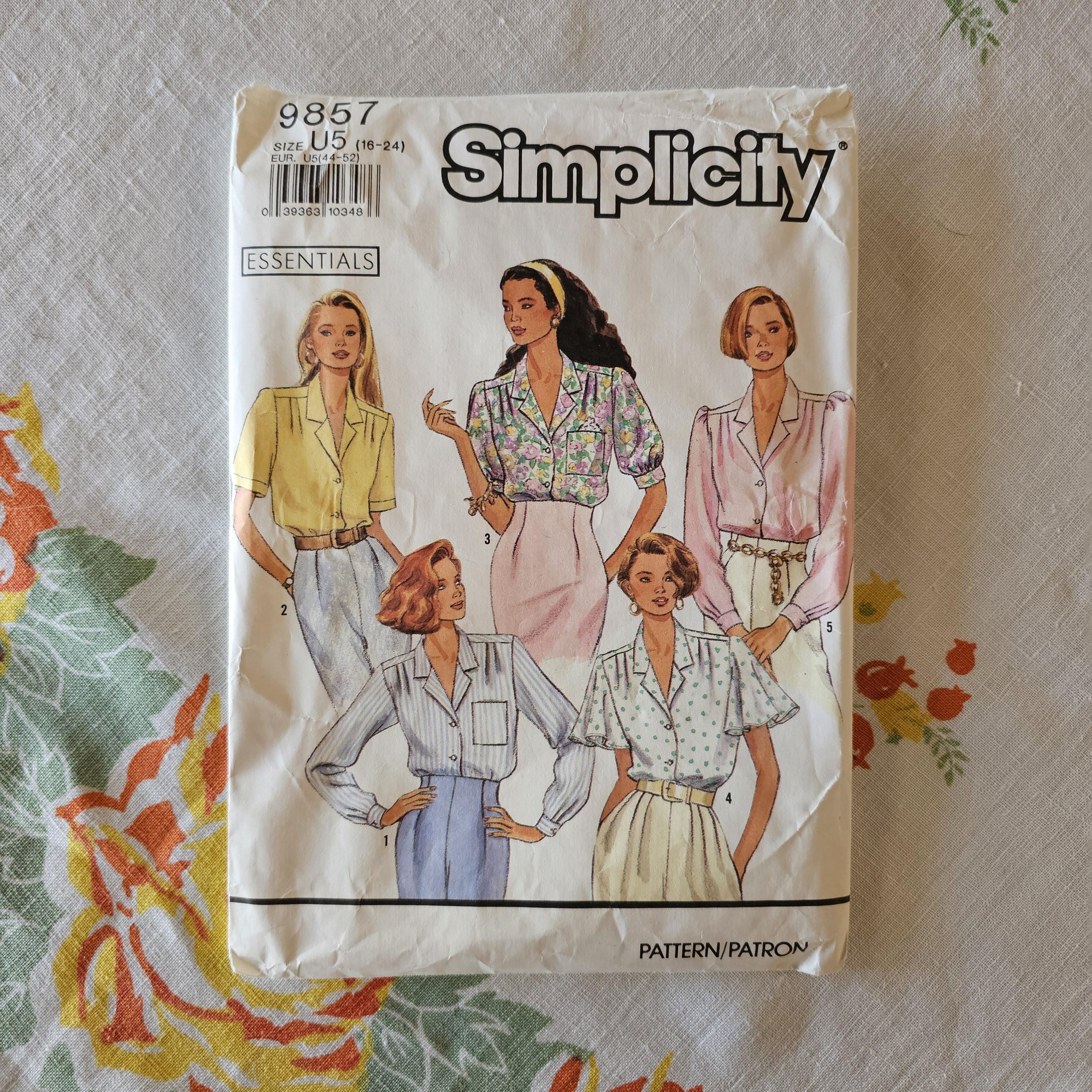 90s Sewing Patterns - Etsy