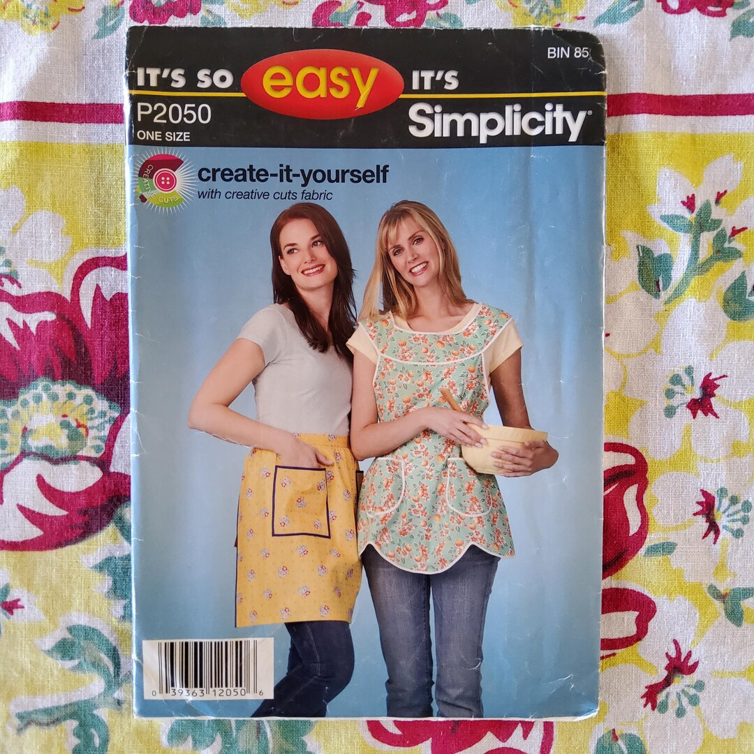 Simplicity 2050 Complete Uncut Factory Folds It's so Easy Sewing ...