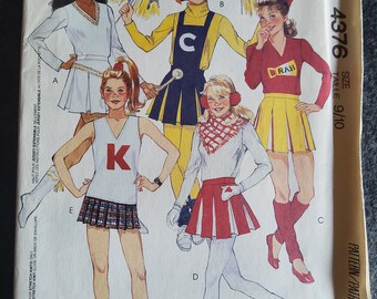 cheerleader uniform pattern