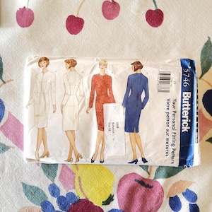 Butterick 5627 / 5746 Complete Uncut Factory Folds 2011/1998 Sewing Master Fitting Pattern for Dress Multi Sizes Available
