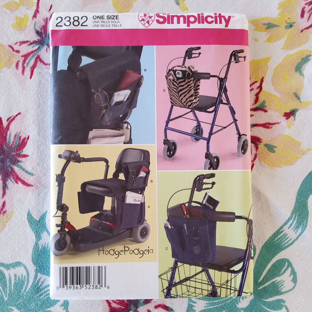 Simplicity 2382 Complete Uncut Factory Folds Sewing Pattern Caddies for