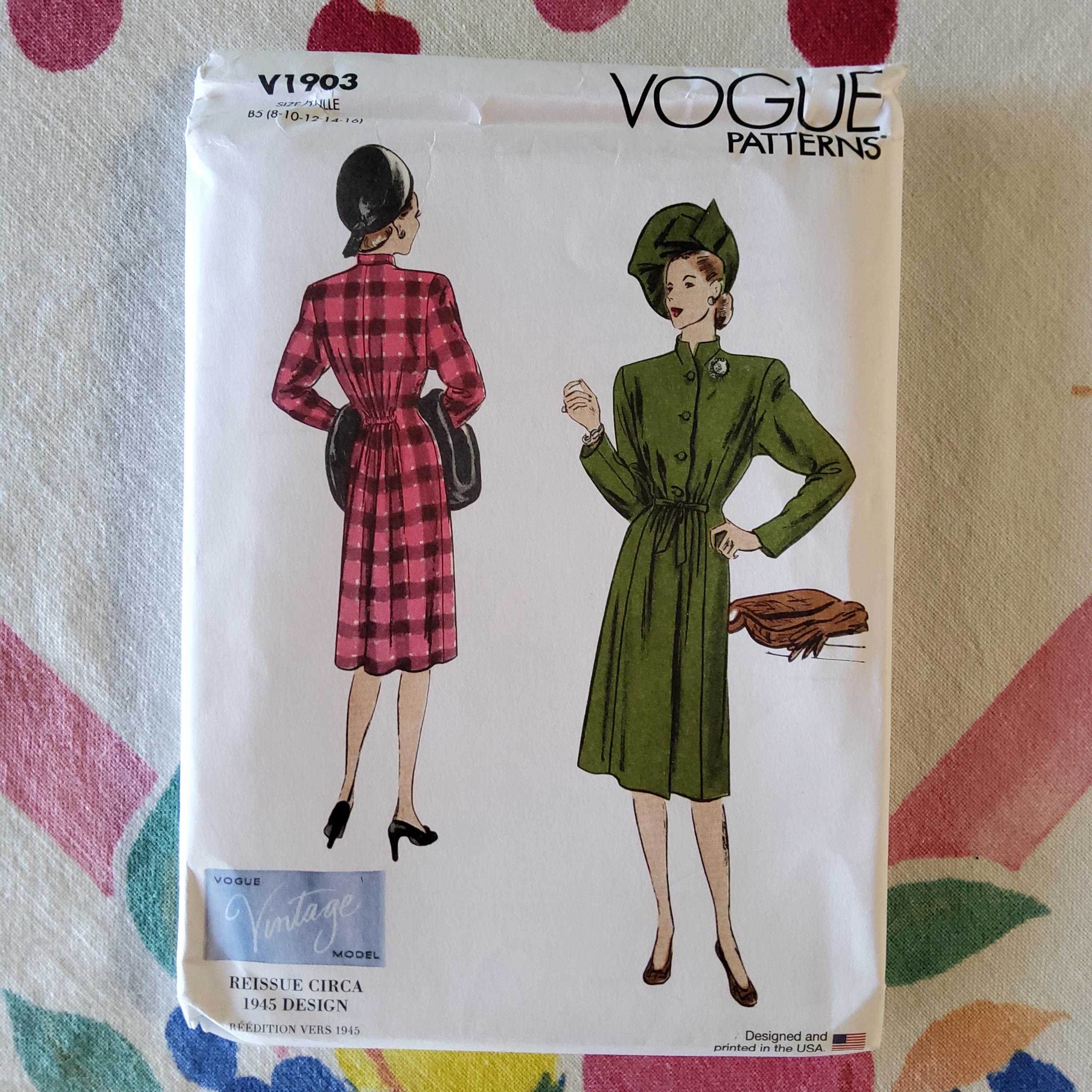 Patron De Couture Vintage McCall 1945 - Cape B32 - Années 40 - Neuf Non Découpé