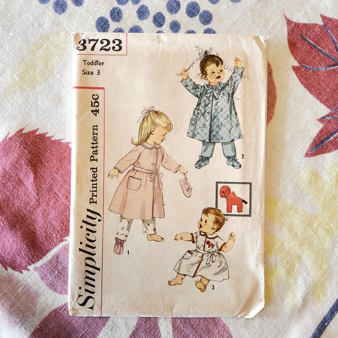 Simplicity 3723 Complete Uncut Factory Folds Vintage 1960 60s Sewing ...