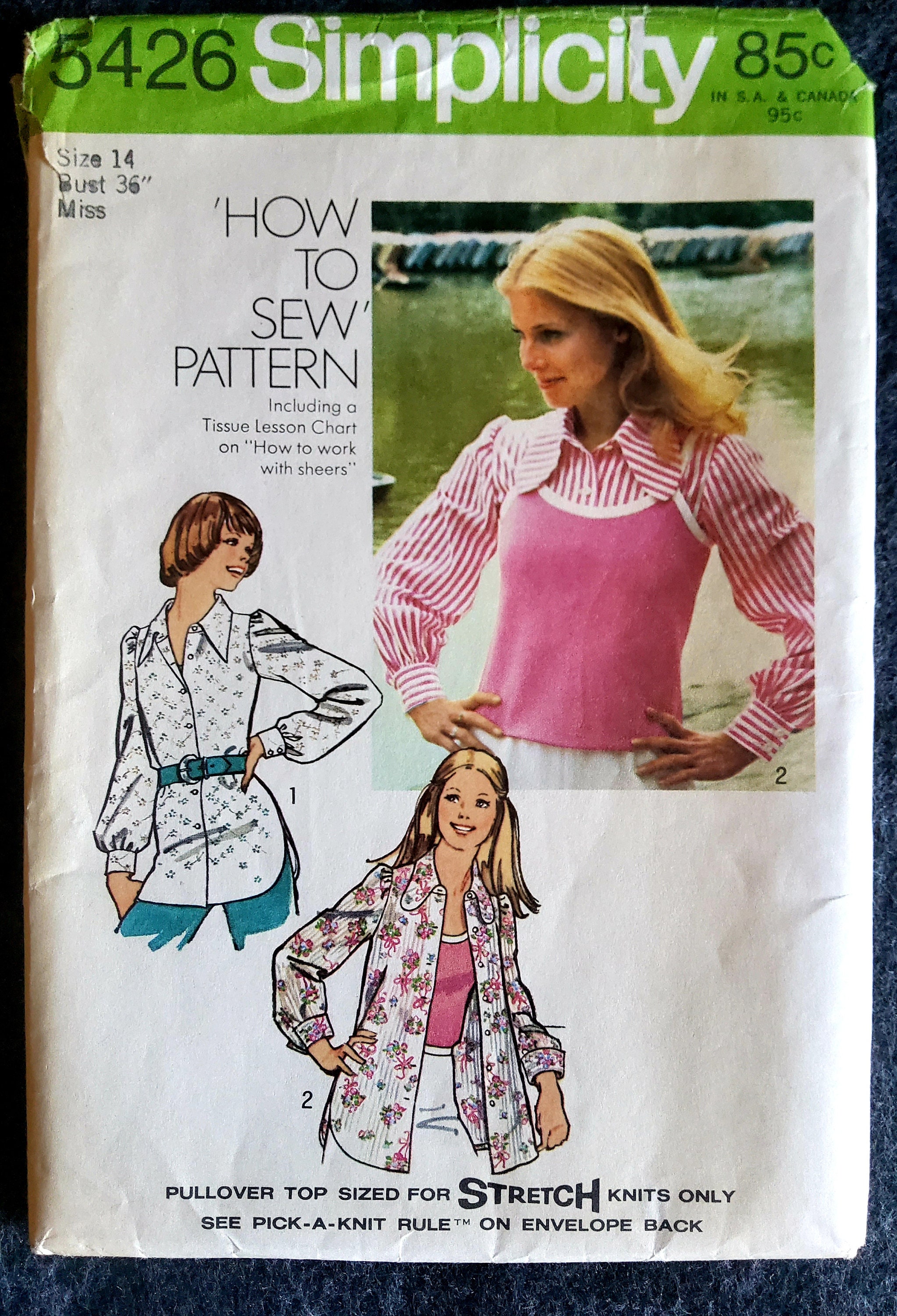 Butterick 5552 Complete Uncut Factory Folds Nine Fast /& Easy Women/'s Vests Vintage 90s Sewing Pattern