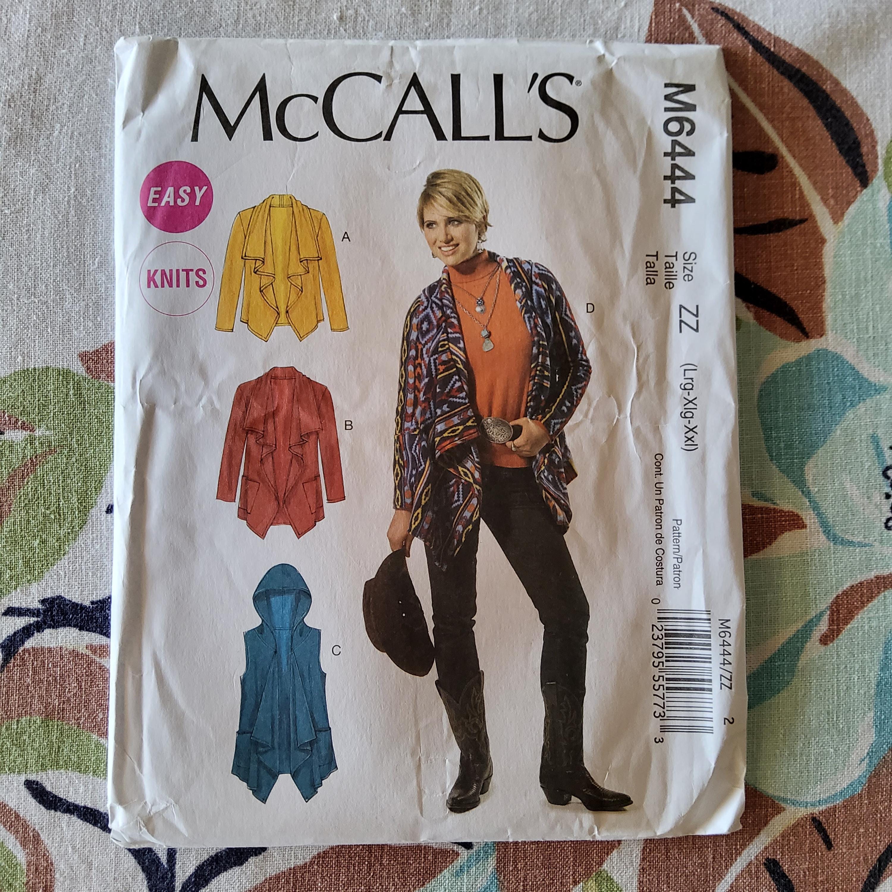Mccalls Cardigan Sewing Patterns