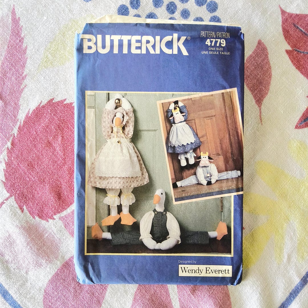 Butterick 4779 Complete Uncut Factory Folds Vintage 1990 90s Sewing ...