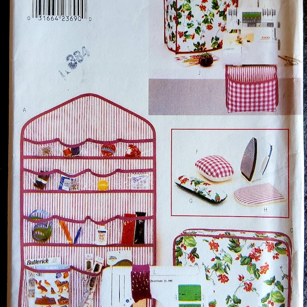 Butterick 4521 Complete non-cut Factory Folds vintage 90s Couture Room Organizer Craft Pattern Handmade Holiday Gift Ideas Ou Treat Yourself