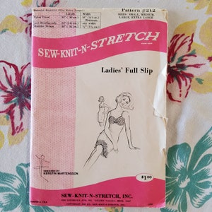 1960s Slip Pattern 