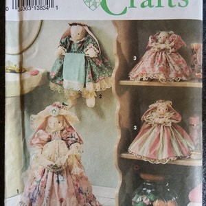 Patron De Couture Simplicity Pour Poupées Et Lapins - Neuf, Non Découpé, McCall