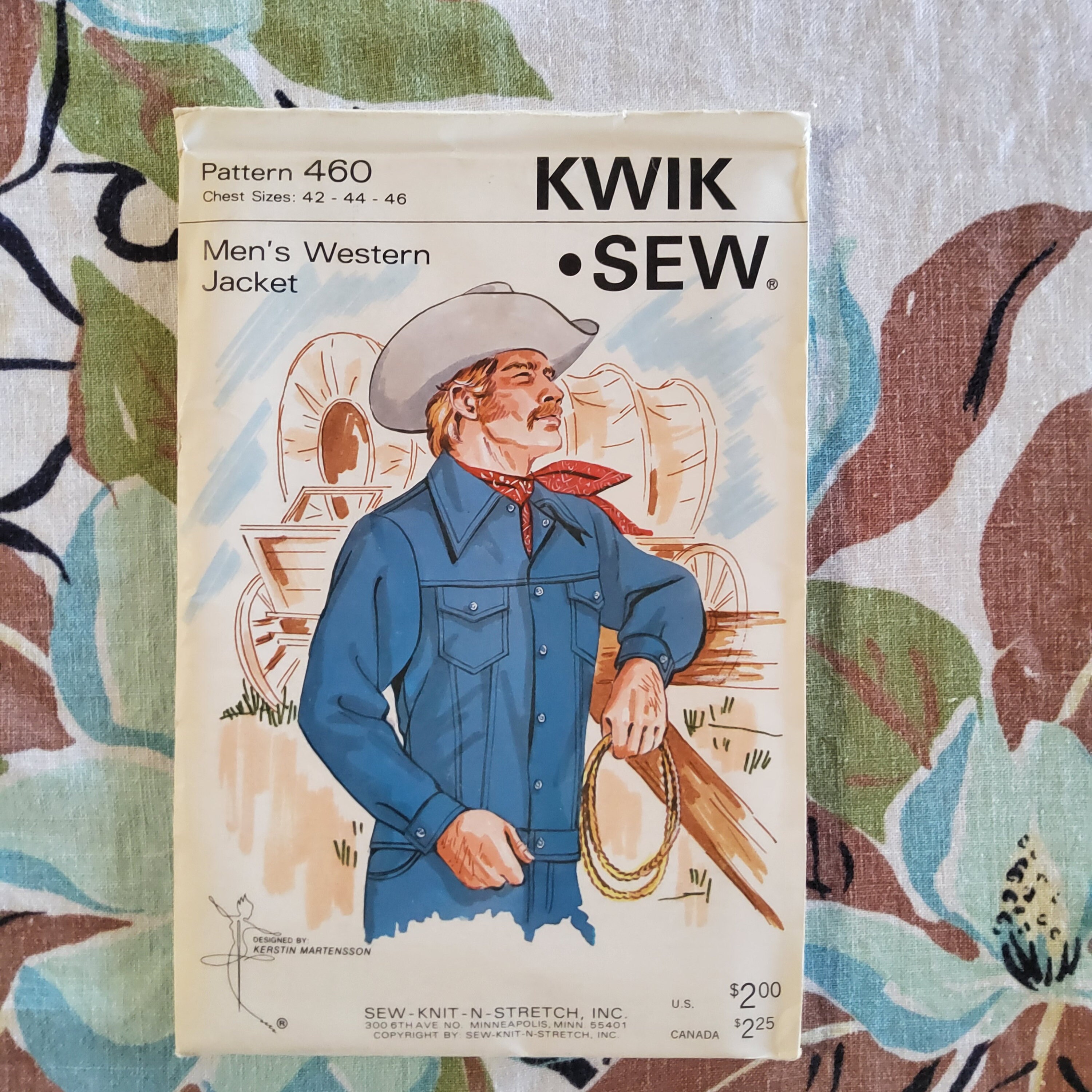 Kwik Sew 460 Complete Uncut Unopened RARE Vintage 70s Men's Kwik Sew 460 Complete Uncut Unopened RARE Vintage 70s Men's