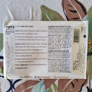 Simplicity 7073 Complete Uncut Factory Folds Vintage Y2K Sewing Pattern ...