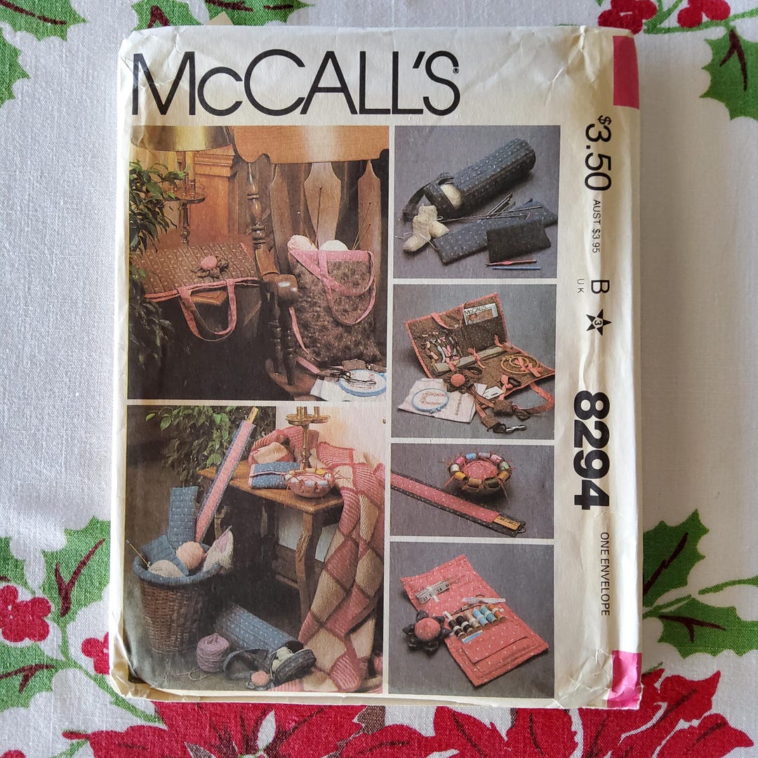 Mccalls 8294 Complete Uncut Factory Folds Vintage 80s Sewing Pattern ...