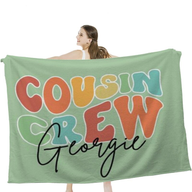 Cousin Crew Personalized Towels Etsy Cousin crew personalized towels etsy