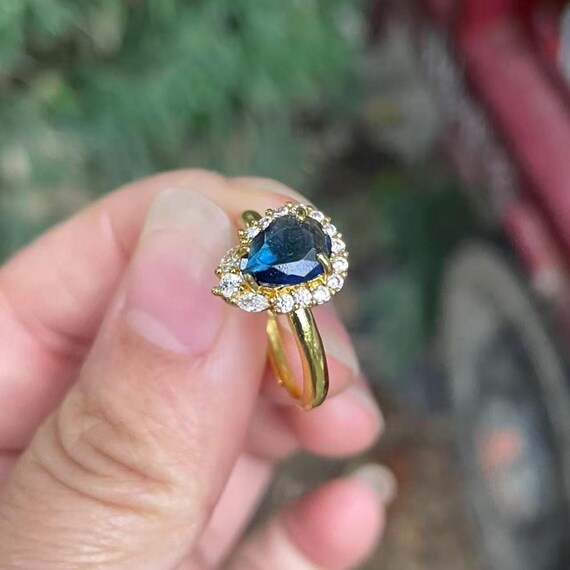 Handcrafted Exquisite Adjustable copper Ring Beau… - image 6