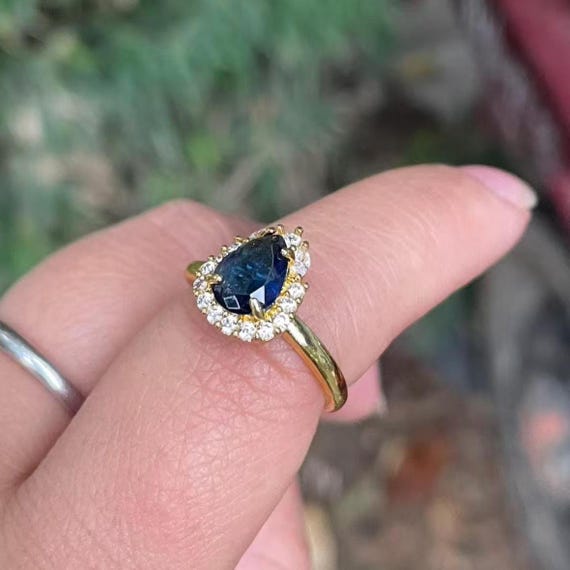 Handcrafted Exquisite Adjustable copper Ring Beau… - image 2