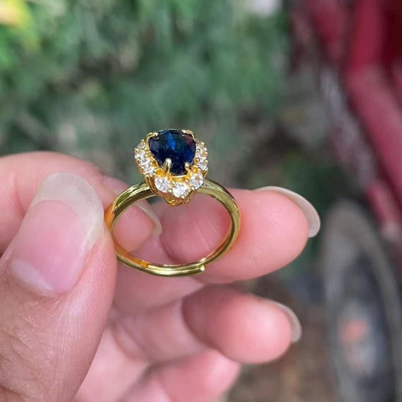 Handcrafted Exquisite Adjustable copper Ring Beau… - image 10