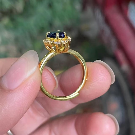 Handcrafted Exquisite Adjustable copper Ring Beau… - image 8