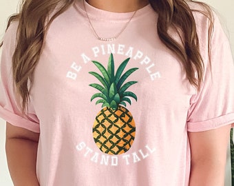 Pineapple Shirt Pineapple Summer Shirt For Women Funny Pineapple Tshirt Varsity Fruit Shirt Summer Time Shirt Farmers Market Shirt Vegan