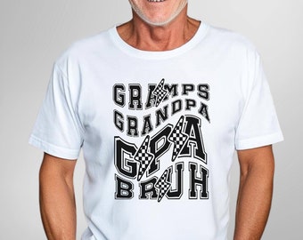 Gramps Grandpa GPa Bruh Shirt Gramps Shirt Lightning Bolt Shirt Promoted To Grandpa Best Grandpa Ever Shirt Gpa Shirt Gift From Grandkids