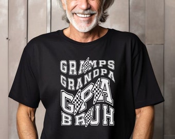 Gramps Grandpa GPa Bruh Shirt Gramps Shirt Lightning Bolt Shirt Promoted To Grandpa Best Grandpa Ever Shirt Gpa Shirt Gift From Grandkids