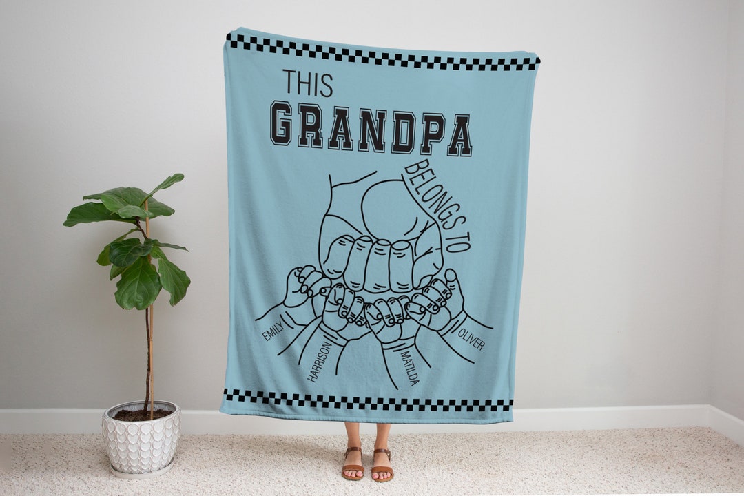 Moonforever SteadStyle - Coperta morbida per nonno, regalo