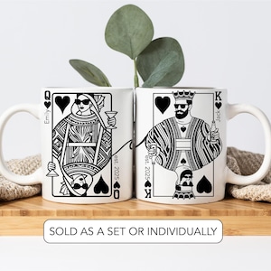 Couples Personalized Mug Set Gift Girlfriend and Boyfriend Couple Est Mugs Gift Mr And Mrs Mugs Anniversary Gift Valentines Couple Gift