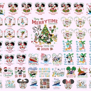 60+ Dis.ney Cruise Png Bundle, Christmas Cruise Line Png, Verry Merrytime Cruise Png, Mouse And Friends Cruise Png, Family Cruise Trip 2025