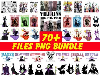 Bösewichte Png-Bundle, Cartoon Bösewichte PNG, Bösewichte Charaktere Png, Gruselfilm, Di.sney Halloween, Böses Mädchen, Die böse Königin, Maleficent Png
