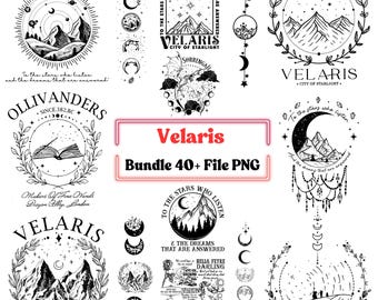 47+ Velaris City Bundle png, The Night Court png, Book lover png,  City of Starlight png, Acotar Digital png, Court of Dreams, Fourth Wing