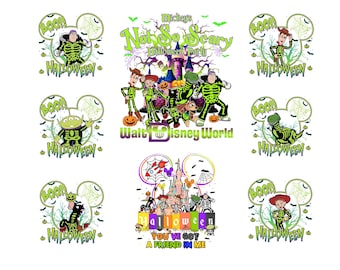 Pakiet Toy Story Halloween PNG, Masz we mnie przyjaciół, Disney Halloween PNG, Jessie Buzz Lightyear PNG, Nie taki straszny, Wycieczka na Halloween