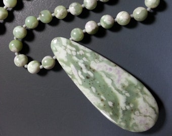 Beautiful Peace Jasper Necklace