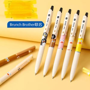 Bolígrafo de tinta negra Pilot Juice Up Brunch Brother de 0,5 mm de Japón