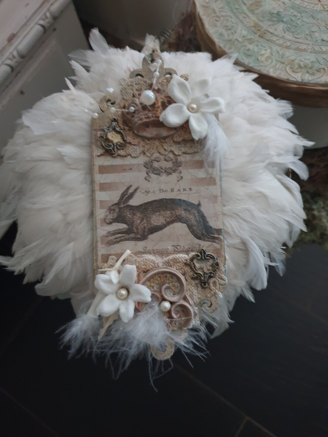 Decorative Sign Wood Hangtag Brocante Shabby Antique Look Nostalgia ...