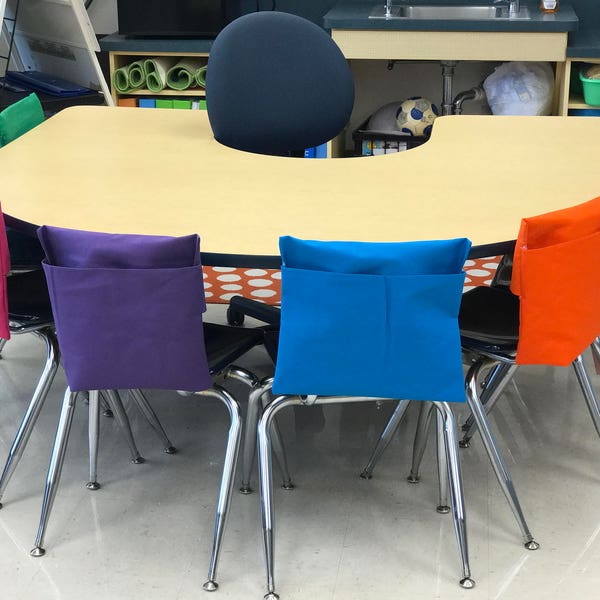Classroom Chair Pockets Etsy