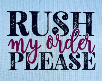 RUSH Chair Pocket Order!