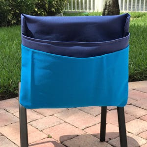 25 2 Pocket Chair Pocket, Seat Desk Pouch Create your OWN CoLOR Combination Chair Pocket Factory CHOOSE YOUR SiZE image 8