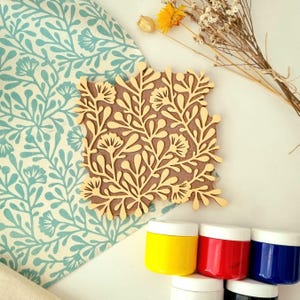 Kit de Estampado INDIA / Sello + Tintas + Totebag de Regalo! /