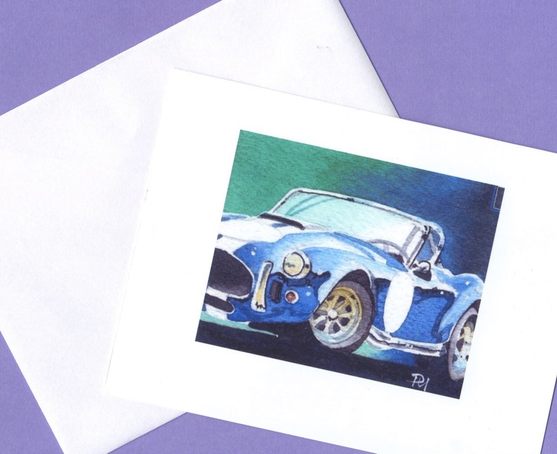 Boxed Note Cards-Cobra-printed from an original ACEO miniature watercolor painting image 1