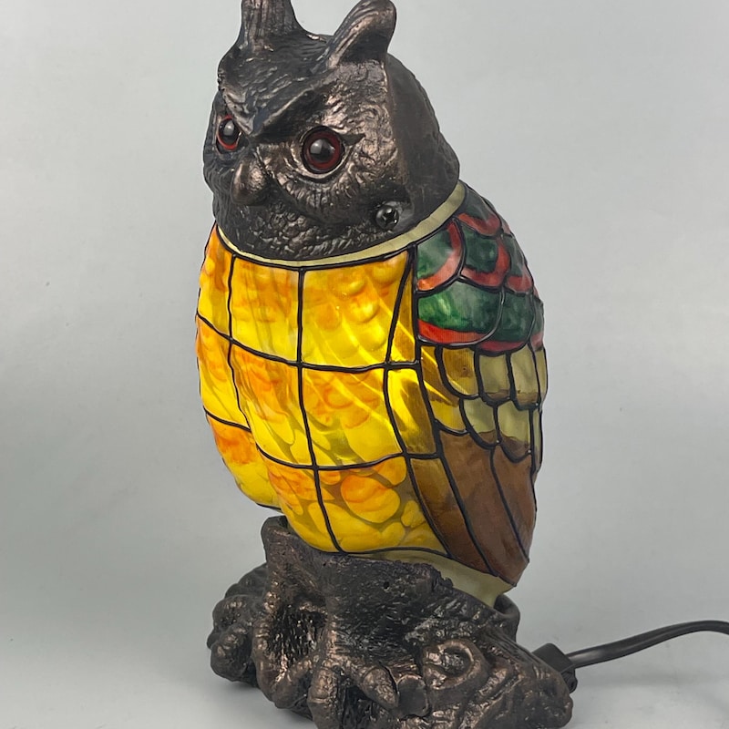Owl Lamp - Etsy