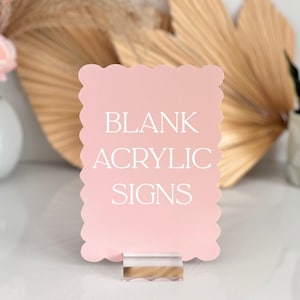 Placas de mesa de casamento faça você mesmo, retangulares, de acrílico, 1/8", corte a laser, impressão UV, transparentes, brancas foscas, para artesanato, a laser