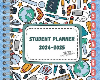 Planificador digital para estudiantes para Goodnotes