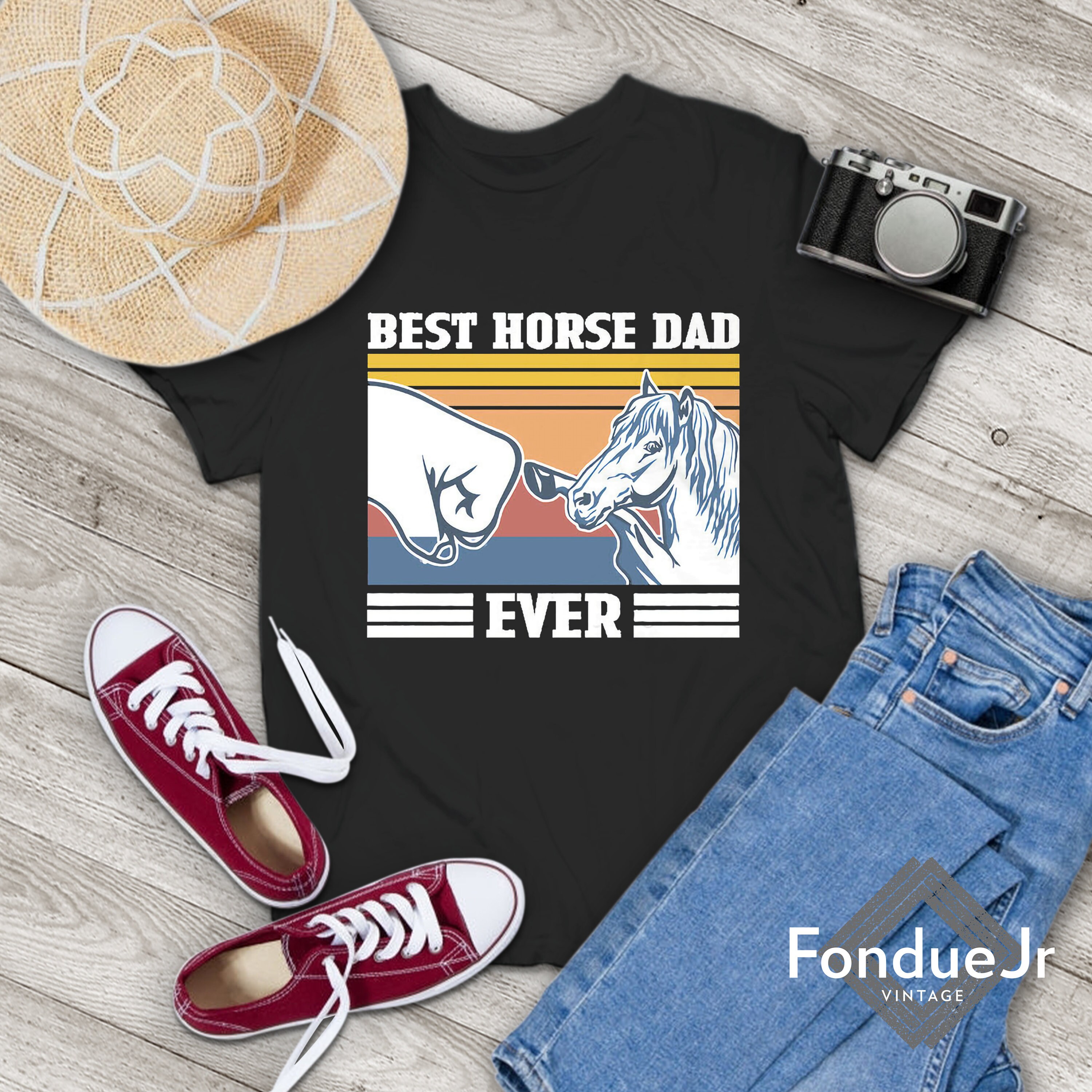 best horse dad ever shirt