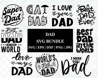 Dad Life SVG Bundle: Father's Day Designs (Digital Download