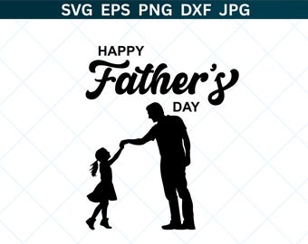 Vaderdag SVG-bundel: ontwerpen papa, papa, papa (digitale download)